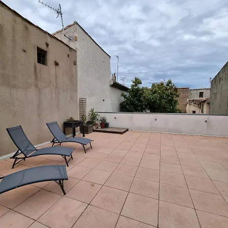 T4- Terrasse 50m², Garage, Centre-ville Narbonne